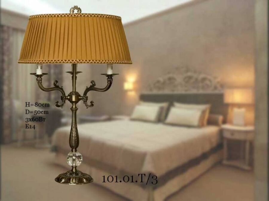 Настольная лампа канделябр - Классика 101.01 Т3