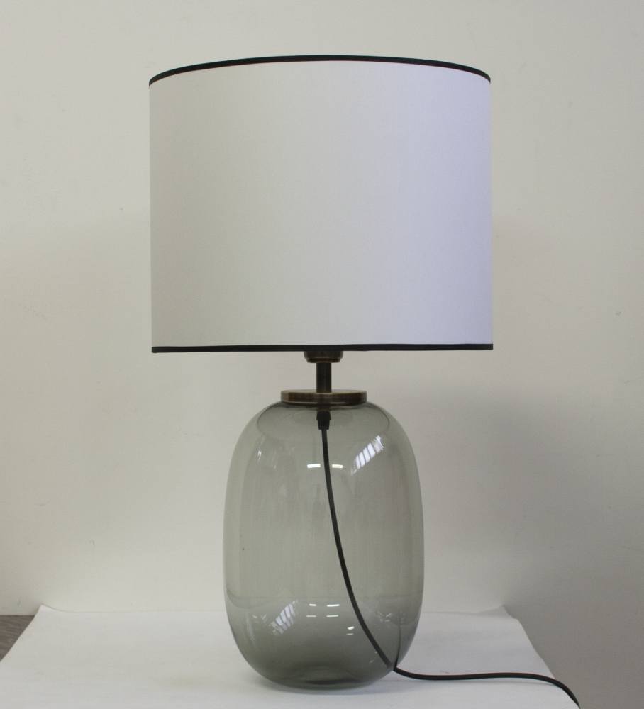 Стеклянная настольная лампа 202-02T