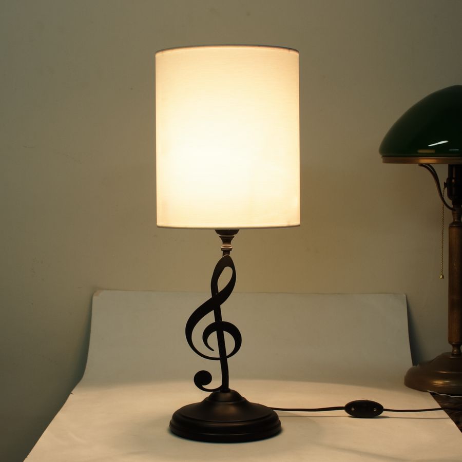 Лампа кабинетная с абажуром 215.01 Т Скрипичный ключ