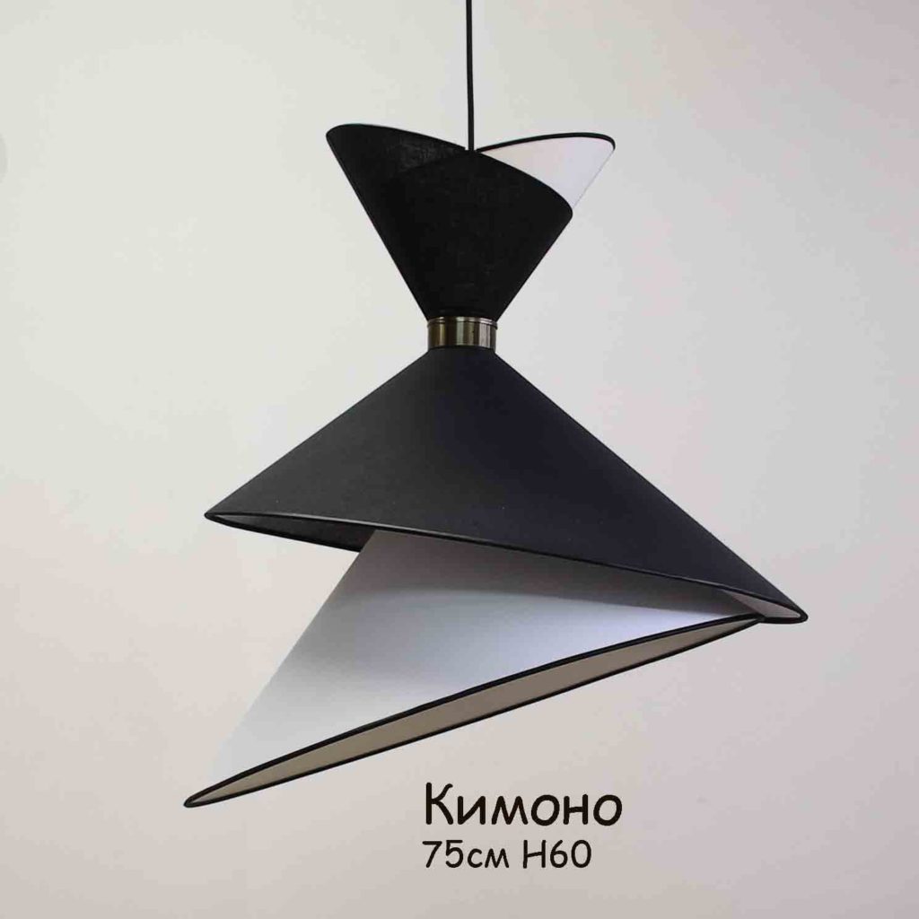 Дизайнерский подвесной абажур Кимоно