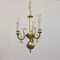 Люстра-подвес на 3 лампы ЛК158.02 матовое золото