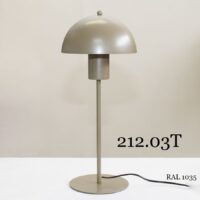 Настольная лампа с металлическим абажуром 212.03Т